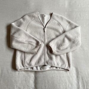 Cozy Cream Sherpa Fleece by Uniqlo